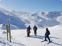 skihang, berge, schweden, skandinavien