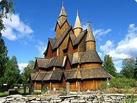 stabkirche, kirche, norwegen, skandinavien