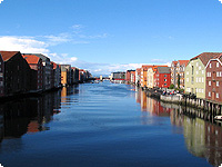 trondheim, norwegen, skandinavien